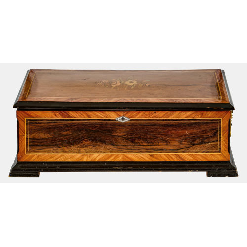 WALZENSPIELDOSE : Sainte-Croix, um 1890 (Mermod Fr�res) (DOBIASCHOFSKY AUKTIONEN AG)