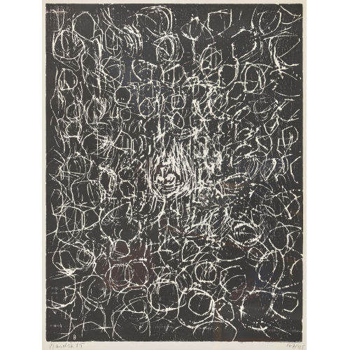 GEORG (EIGTL. KERN BASELITZ : 'Schwarzes Tuch' (DOBIASCHOFSKY AUKTIONEN AG)