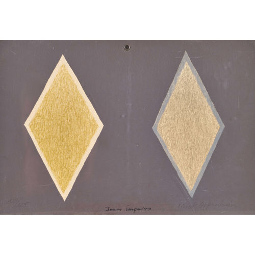 MERET OPPENHEIM : 'Jours pairs / Jours impairs' (DOBIASCHOFSKY AUKTIONEN AG)