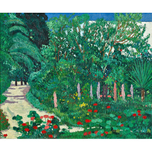 ROGER KATHY : Sonnige Gartenpartie (DOBIASCHOFSKY AUKTIONEN AG)