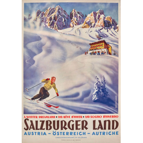 WALTER JOSEF BOSCHAN : 'Salzburger Land' (DOBIASCHOFSKY AUKTIONEN AG)