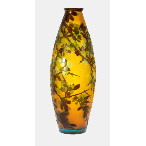 �MILE GALL� : Vase, Nancy, um 1920-1925 (DOBIASCHOFSKY AUKTIONEN AG)