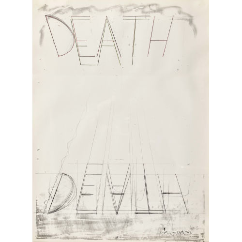 BRUCE NAUMAN : 'Eat Death' (DOBIASCHOFSKY AUKTIONEN AG)