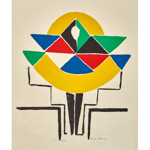 SONIA DELAUNAY : 'Costume de ballet' (DOBIASCHOFSKY AUKTIONEN AG)