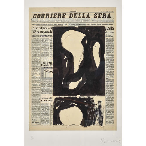 JANNIS KOUNELLIS : 'Edizione notturna' (DOBIASCHOFSKY AUKTIONEN AG)