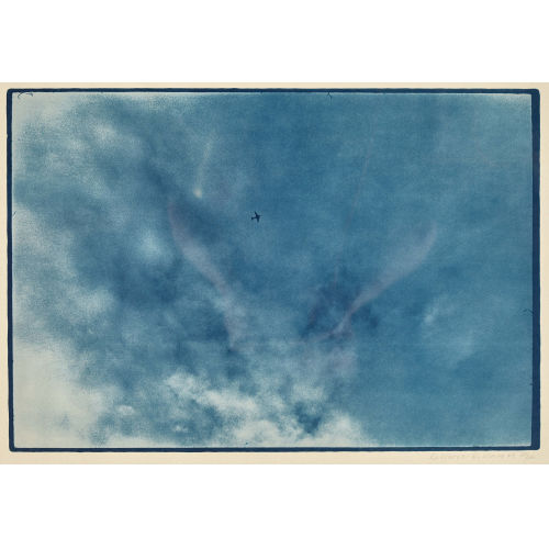 BALTHASAR BURKHARD : Flugzeug am Himmel (DOBIASCHOFSKY AUKTIONEN AG)