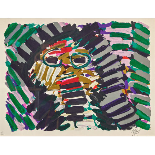 KAREL APPEL : Fratze (DOBIASCHOFSKY AUKTIONEN AG)