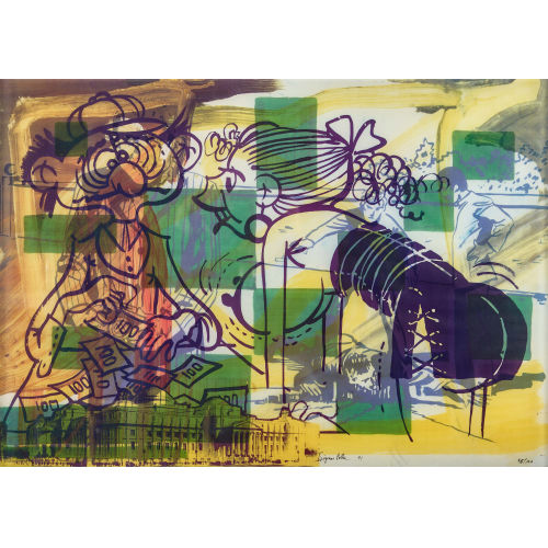 SIGMAR POLKE : 'Leave the Lab and Enter the Office' (DOBIASCHOFSKY AUKTIONEN AG)