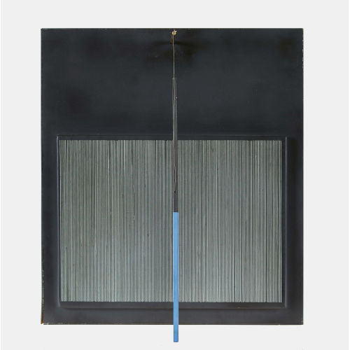 JES�S RAPHAEL SOTO : 'Inclin� bleu et noir' (DOBIASCHOFSKY AUKTIONEN AG)