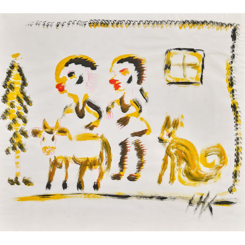 HANS KR�SI : Figuren und Tiere (DOBIASCHOFSKY AUKTIONEN AG)