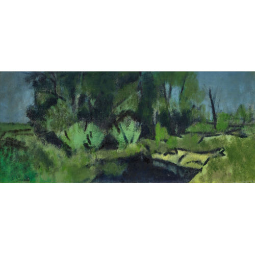 CHARLES PAUL REYNOLD BARRAUD : Paysage (DOBIASCHOFSKY AUKTIONEN AG)