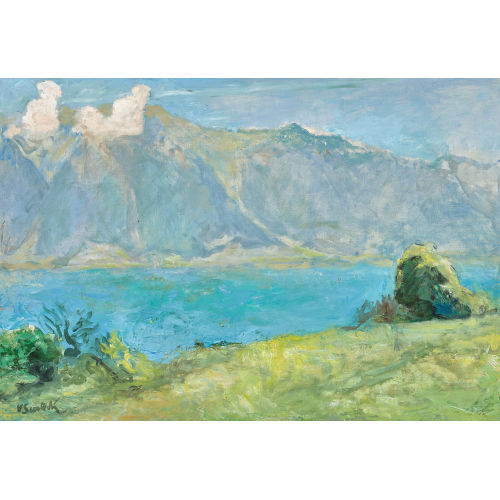 VICTOR SURBEK : Am Brienzersee (DOBIASCHOFSKY AUKTIONEN AG)