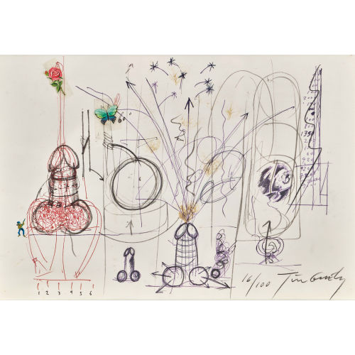 JEAN TINGUELY : 'La Vittoria' (DOBIASCHOFSKY AUKTIONEN AG)