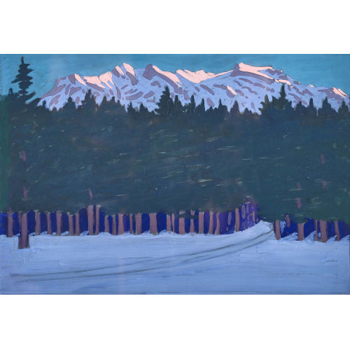 WALDEMAR THEOPHIL FINK : Winterlandschaft (DOBIASCHOFSKY AUKTIONEN AG)
