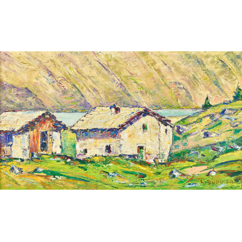 LOUIS D�RR : H�user am Bergsee (DOBIASCHOFSKY AUKTIONEN AG)
