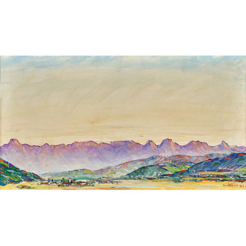 LOUIS D�RR : Berner Alpenkette (DOBIASCHOFSKY AUKTIONEN AG)