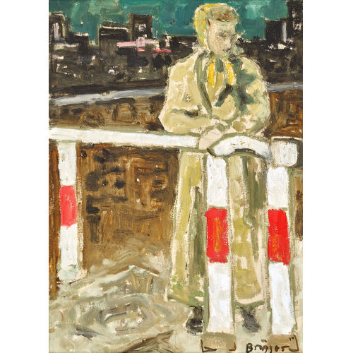 ARNOLD BR�GGER : 'An der Barriere' (DOBIASCHOFSKY AUKTIONEN AG)