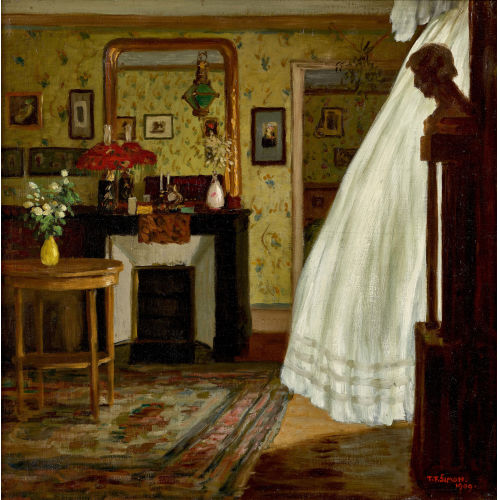 TAVIK FRANTISEK SIMON : 'Francouzky interieur' (Franz�sisches Interieur) (DOBIASCHOFSKY AUKTIONEN AG)