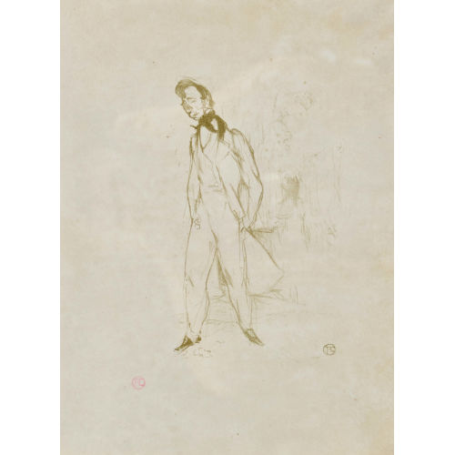 HENRI DE TOULOUSE-LAUTREC : 'Adolphe / Le jeune homme triste' (DOBIASCHOFSKY AUKTIONEN AG)