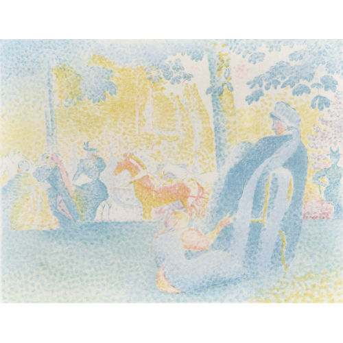 HENRI EDMOND (EIGTL. DELACROIX CROSS : 'Les Champs �lys�es' (DOBIASCHOFSKY AUKTIONEN AG)