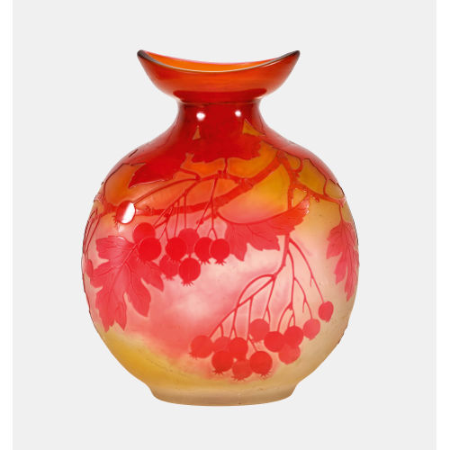 �MILE GALL� : Vase, Nancy, um 1904-1908 (DOBIASCHOFSKY AUKTIONEN AG)