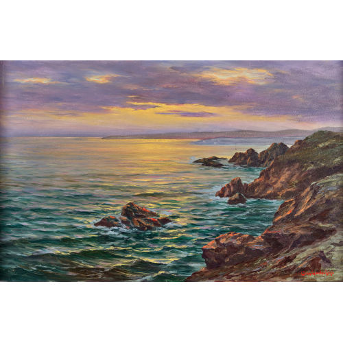 JEAN BAPTISTE QUILICHINI : 'L'Esterel (C�te d'Azur)' (DOBIASCHOFSKY AUKTIONEN AG)