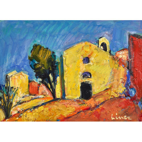 CARL WALTER LINER : Kapelle in der Toskana (DOBIASCHOFSKY AUKTIONEN AG)