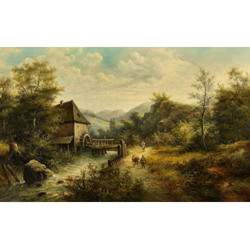 19. JH. DEUTSCHLAND : M�hle am Bach (DOBIASCHOFSKY AUKTIONEN AG)