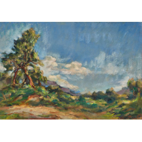 OTTO MEISTER : 'Magliasina Landschaft' (DOBIASCHOFSKY AUKTIONEN AG)