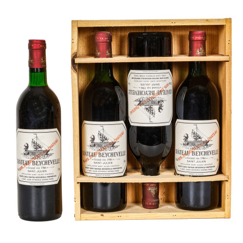 CH�TEAU BEYCHEVELLE : Saint-Julien, Quatri�me Grand Cru Class�, 1986 (DOBIASCHOFSKY AUKTIONEN AG)