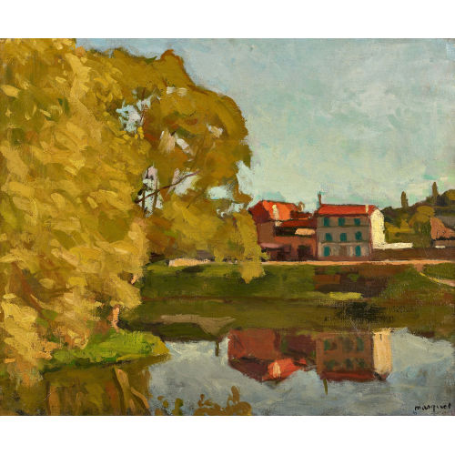 ALBERT MARQUET : 'Maisons � Billancourt' (DOBIASCHOFSKY AUKTIONEN AG)