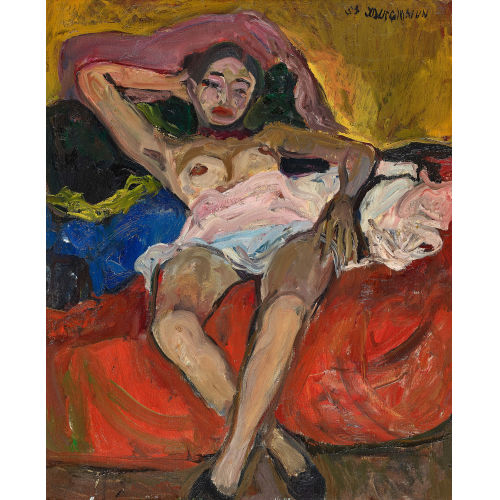JEAN-F�LIX DUCOMMUN : Sitzender weiblicher Halbakt (DOBIASCHOFSKY AUKTIONEN AG)