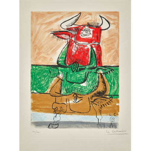 CHARLES-�DOUARD) LE CORBUSIER (EIGTL. JEANNERET : Aus: 'Unit�' (DOBIASCHOFSKY AUKTIONEN AG)