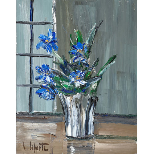 GEORGES LAPORTE : 'Bouquet � la fen�tre' (DOBIASCHOFSKY AUKTIONEN AG)