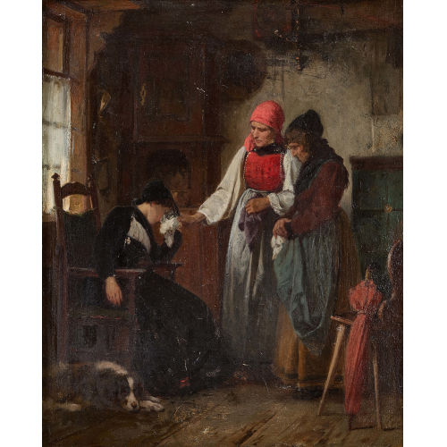 BENJAMIN I VAUTIER : Der Trost (DOBIASCHOFSKY AUKTIONEN AG)
