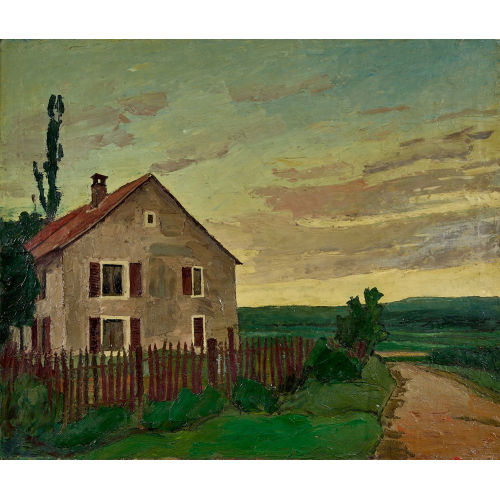 ALBERT SCHNYDER : 'Haus in der Ajoie (B�re)' (DOBIASCHOFSKY AUKTIONEN AG)