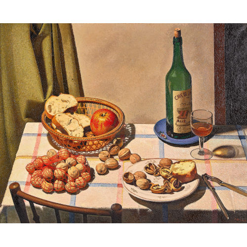 PIERRE JAQUES : 'Le vin et les noix' (DOBIASCHOFSKY AUKTIONEN AG)