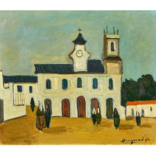 GEORGES BORGEAUD : '�glise' (DOBIASCHOFSKY AUKTIONEN AG)