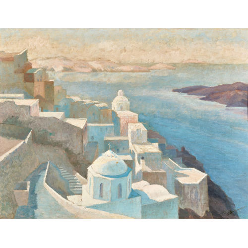 PAUL BAUMANN : Santorini (DOBIASCHOFSKY AUKTIONEN AG)