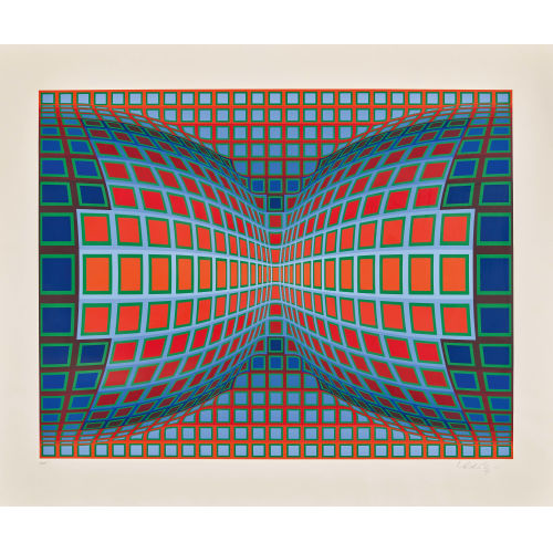 VICTOR VASARELY : 'Papillon' (DOBIASCHOFSKY AUKTIONEN AG)