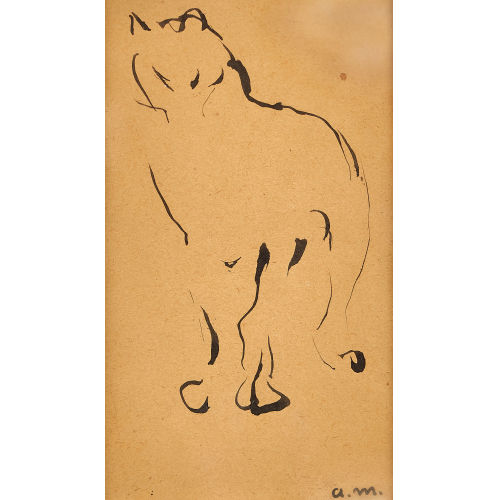 ALBERT MARQUET : Le chat (DOBIASCHOFSKY AUKTIONEN AG)