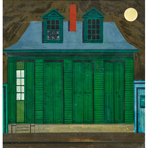 JAN BALET : Haus im Mondschein (DOBIASCHOFSKY AUKTIONEN AG)