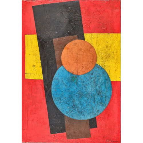 20. JH. RUSSLAND : Suprematistische Komposition (DOBIASCHOFSKY AUKTIONEN AG)