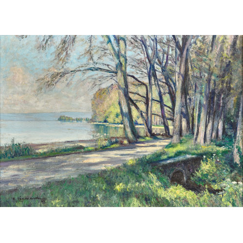 PAUL L�PINARD : Au bord du lac L�man (DOBIASCHOFSKY AUKTIONEN AG)