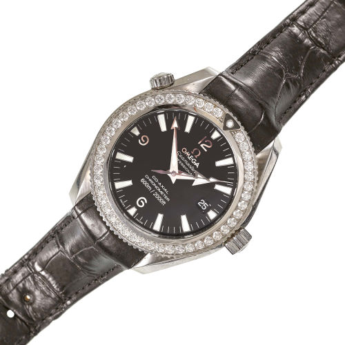OMEGA : Damenarmbanduhr 'Seamaster Planet Ocean' (DOBIASCHOFSKY AUKTIONEN AG)