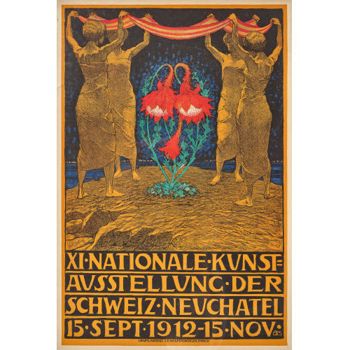 BURKHARD MANGOLD : 'XI. Nationale Kunstausstellung der Schweiz Neuch�tel 1912' (DOBIASCHOFSKY AUKTIONEN AG)