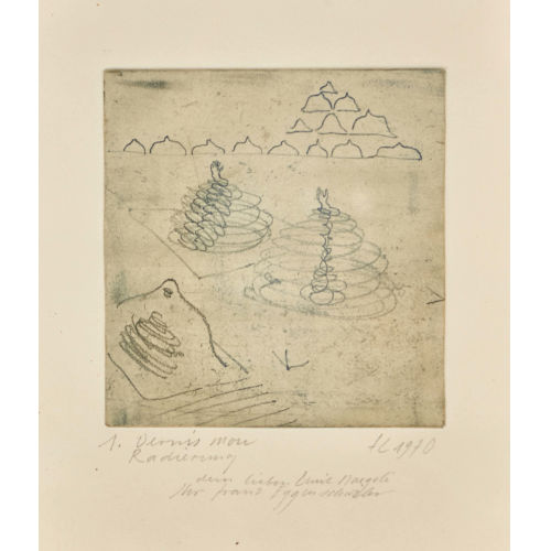 FRANZ EGGENSCHWILER : Ohne Titel (DOBIASCHOFSKY AUKTIONEN AG)