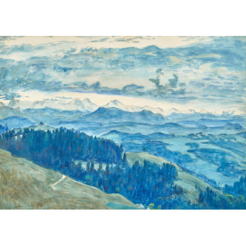 BRUNO HESSE : 'Berner Alpen' (DOBIASCHOFSKY AUKTIONEN AG)