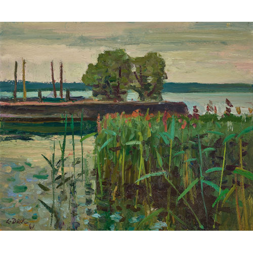 LEO DECK : 'Am Bodensee' (DOBIASCHOFSKY AUKTIONEN AG)