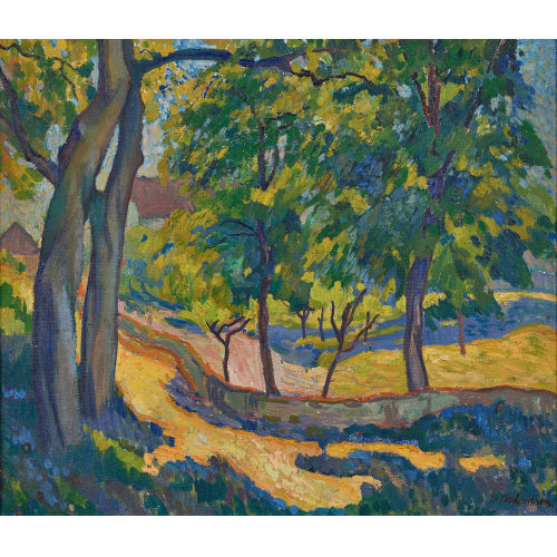 LOUIS JOSEPH VONLANTHEN : Herbstlandschaft (DOBIASCHOFSKY AUKTIONEN AG)